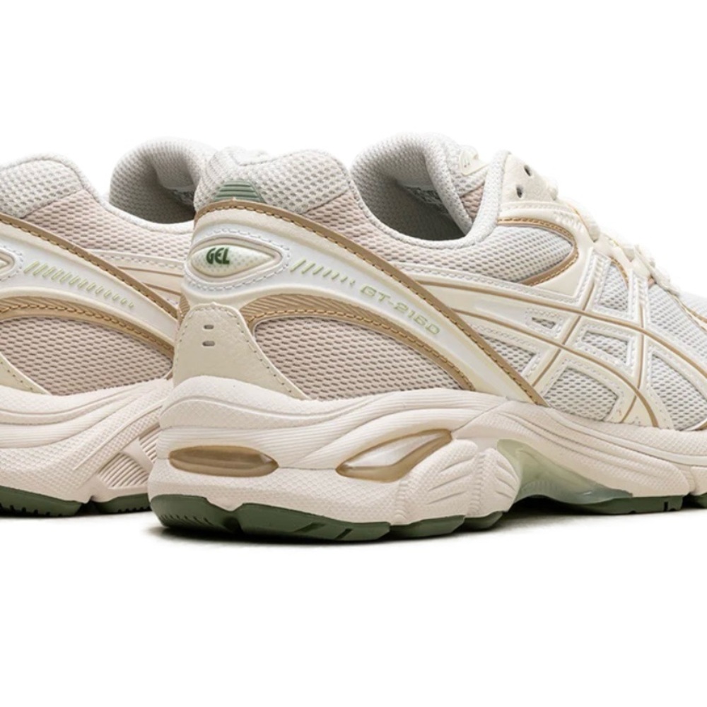 Asics GT-2160 Cream and Tan Sneakers